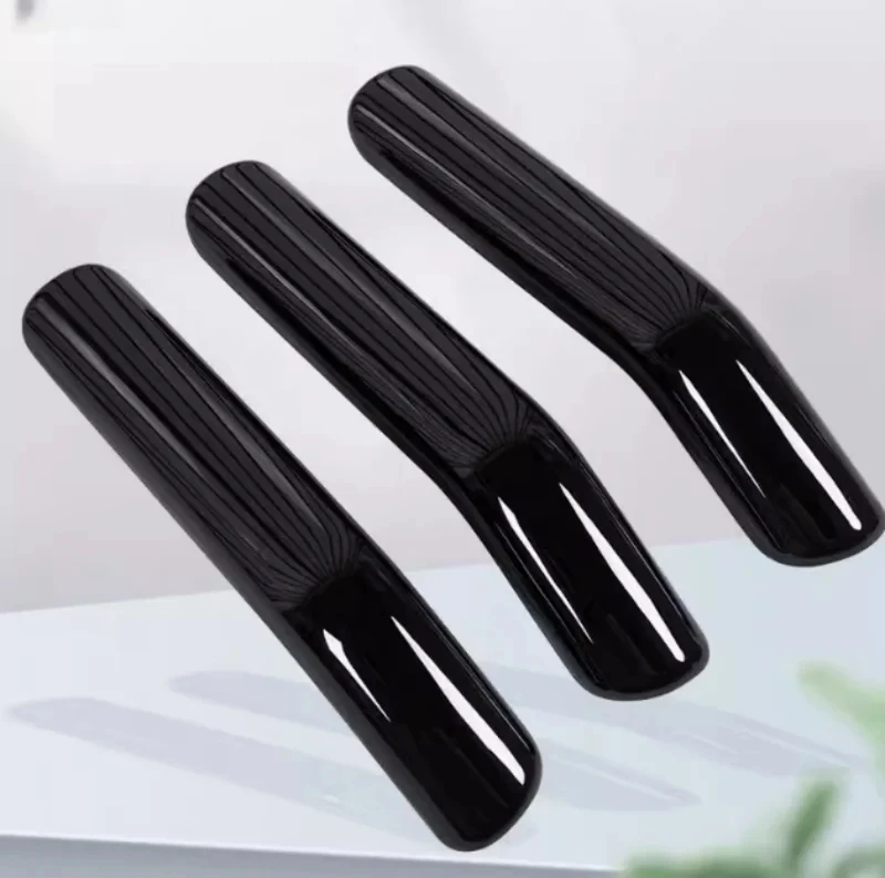 Car Door Handle Suitable for CHERY JETOUR Traveler T2 2023 2024 ABS Black Warrior Kit Door Armrest Car Interior Trim Accessories