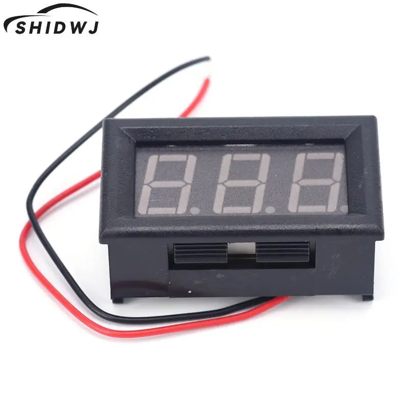 And Inexpensive DC 0-30V Red Auto Car Mini Voltmeter Tester Digital Voltage Test Batteryl 1pc