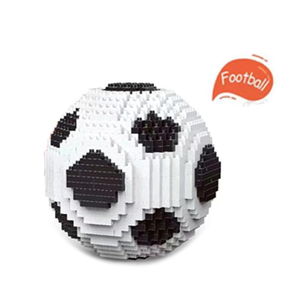 1 قطعة 2026 كرة القدم ثلاثية الأبعاد لغز اللبنات ، DIY بها بنفسك التعليمية الجمعية ديكور-هدية عيد الميلاد وعيد الشكر للأصدقاء والعائلة #2