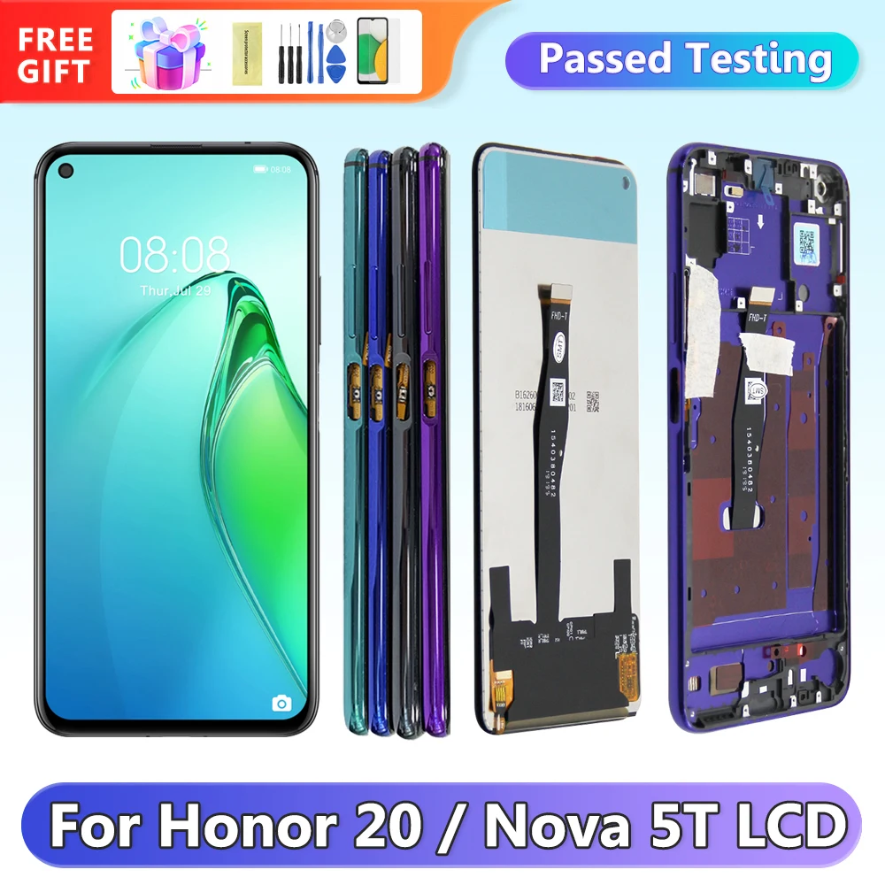 6.26'' LCD Screen for Huawei Nova 5T & Honor 20