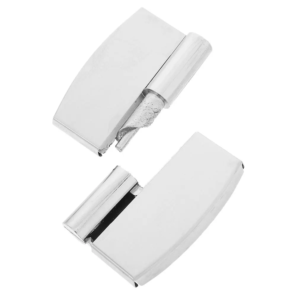

Self Closing Door Hinges Heavy Duty Stainless Steel Auto Close Toilet Partition Door Hinge Silver Detachable Design