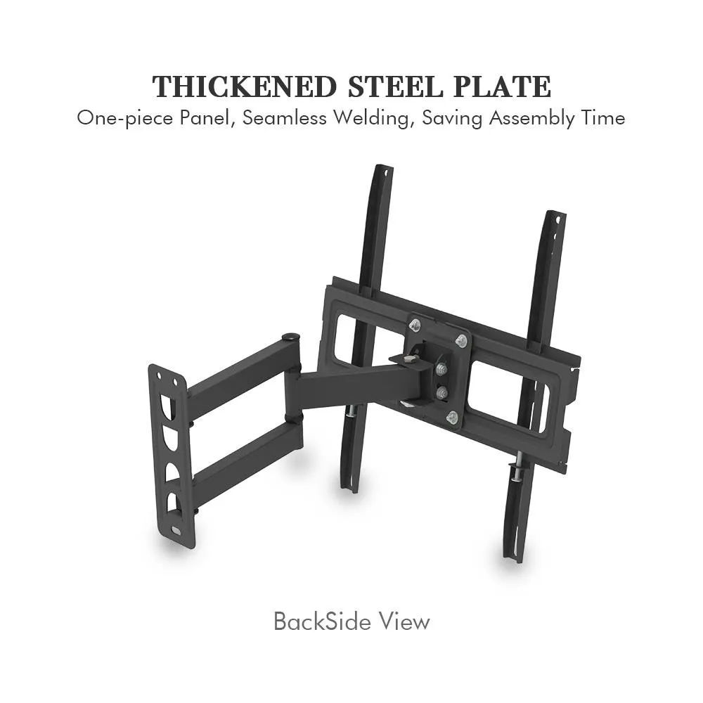 32-65 Inch Full Motion TV Wall Mount Bracket Tilt 32 36 42 46 50 55 65