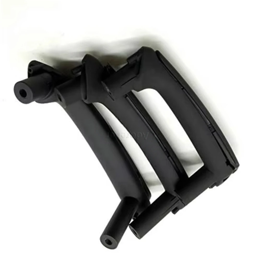 Black 3Pcs Car Interior Front Right Rear Left Rear Right Door Pull Grab Handle Trim Cover Cap For Passat B5 3B0867180A