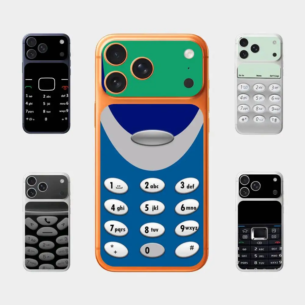 

Old Phone Picture Plain Decal Skin for iPhone17 Pro Max Back Film Cover Wrap Anti-scratch Durable Sticker