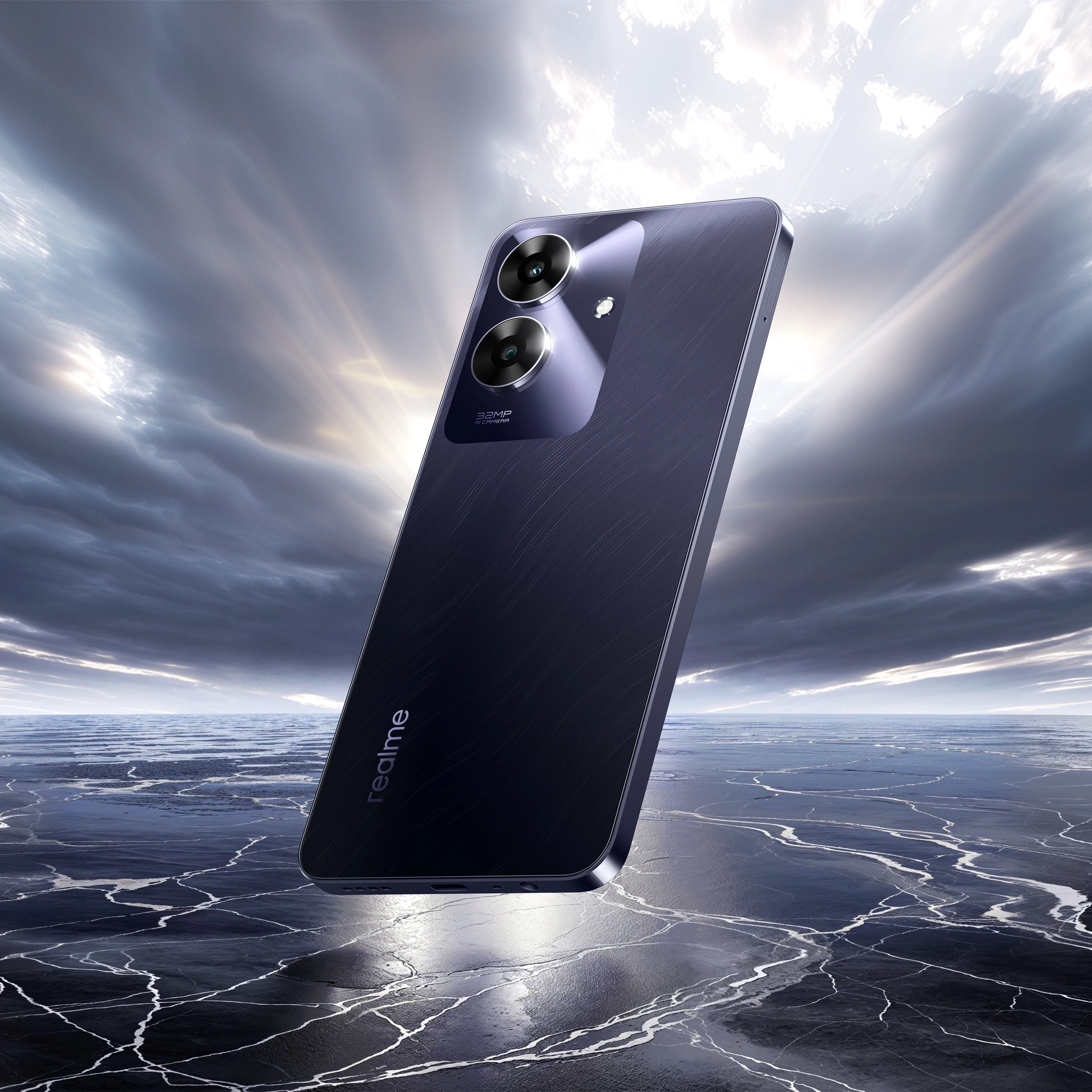 realme Note 60 6,74 '' 90 Hz Telefoon met scherm 32 MP Superheldere camera 5000 mAh IP64 Waterdicht Valbestendig Allround bescherming