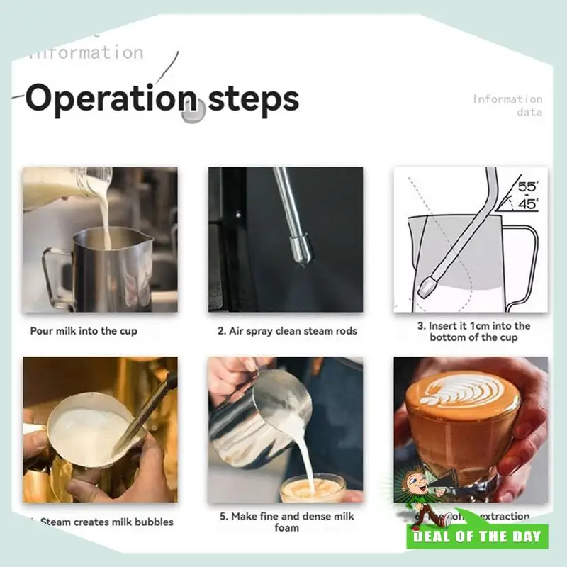 24-Hour Delivery Steam Wand For Delonghi 9 Series EC9555/EC9455/EC9885 Coffee Machine Nozzle Espresso Machine Steam Wand Tip Par