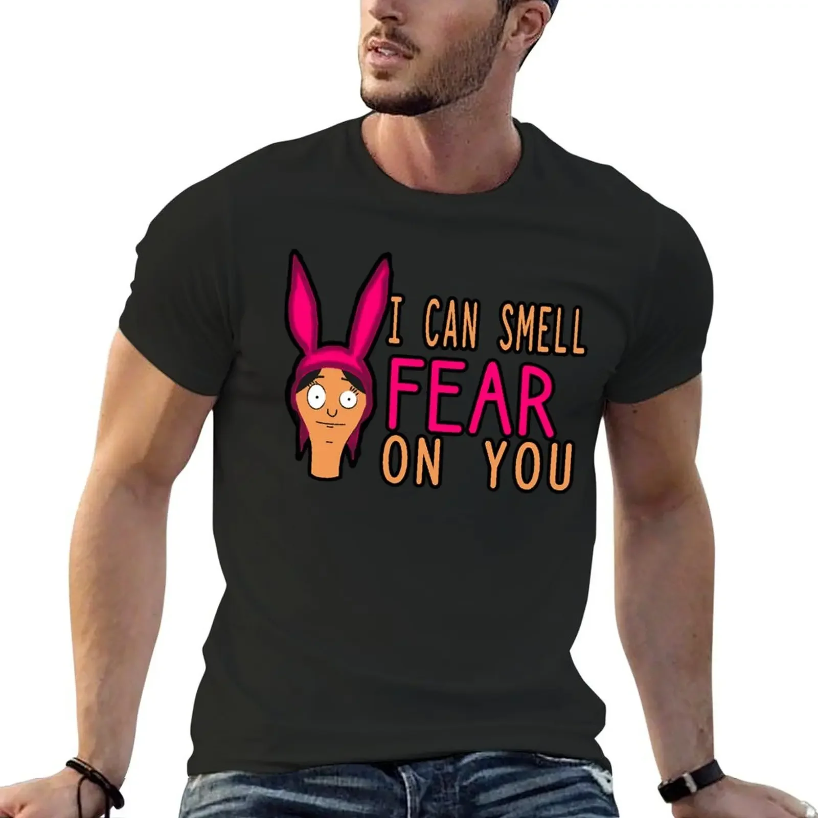 I Can Smell Fear On You T-shirt boys animal print animal prinfor boys plain mens workout shirts