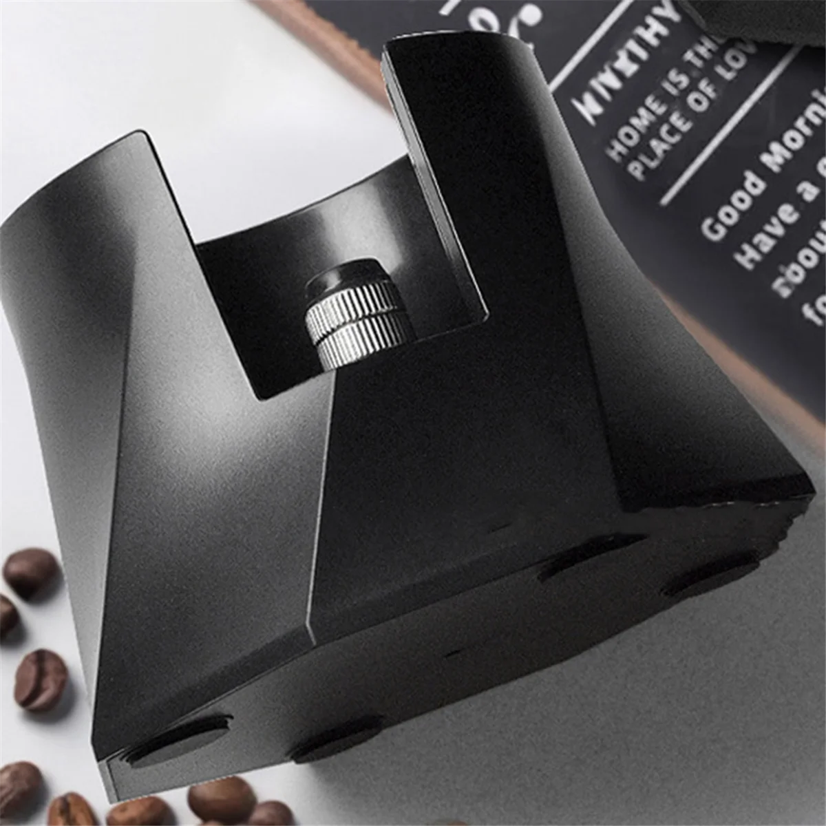 حامل العبث A44TCoffee لمقبض 51/53/58 مم منظم الارتفاع قابل للتعديل مع قاعدة غير قابلة للانزلاق لمطعم مقهى المقهى