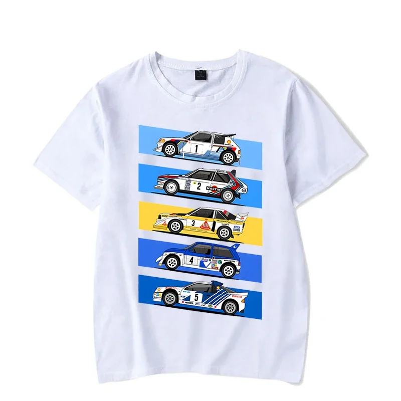 1986 Group B Rally Cars Funny Tee T-Shirts Fashion Summer Men Short Sleeve T Shirts Black Tops Tees Hip Hop Streetwear Camisetas