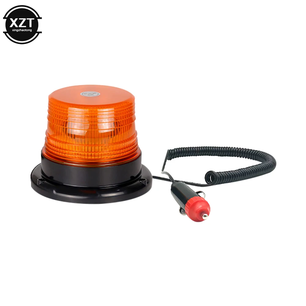 Red Blue Amber 12V/24V Magnetic Mounted Vehicle Car LED Strobe Warning light Police Flashing Lights led Emergency Lights Beacon