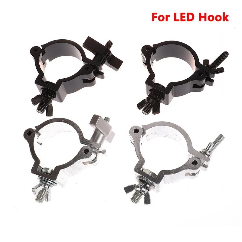 1pc Aluminum Stage Lights Truss Clamp DJ Light Clamps Hooks For LED PAR Moving Head Beam Spot Clamps 48-51mm Pipe Diameter