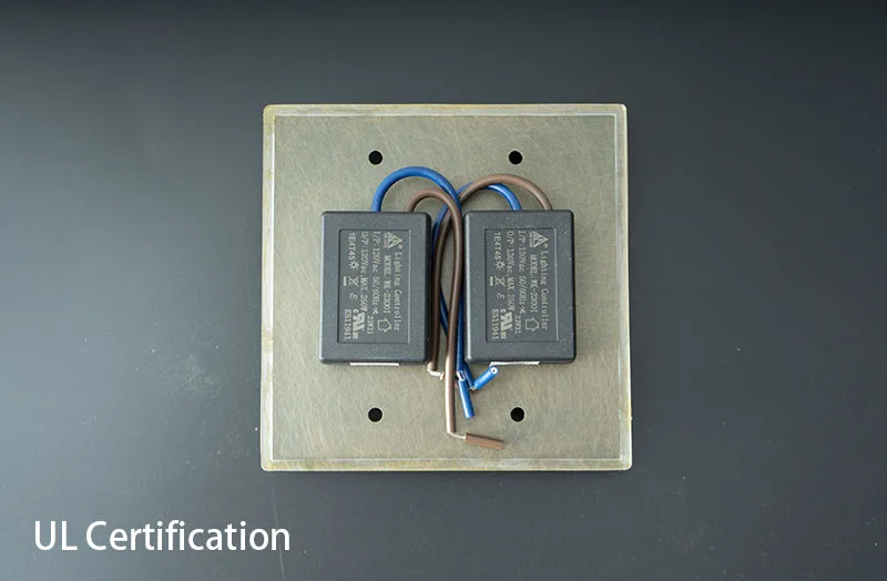 Bronze Messing Panel USA American Standard Toggle Elektrischer 3-Wege-Schalter UL 110V LED Dimmer Hotel Home GFCI USB Typ-C 15A Buchse – Detail 7