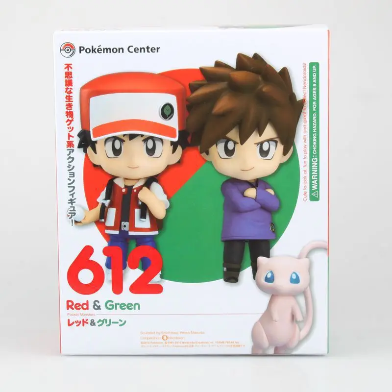 New Pocket Ash Ketchum Gary Oak Red & Green 612 Action Figures in Pvc statua del gioco modello da collezione giocattoli bambola decorazione del Desktop