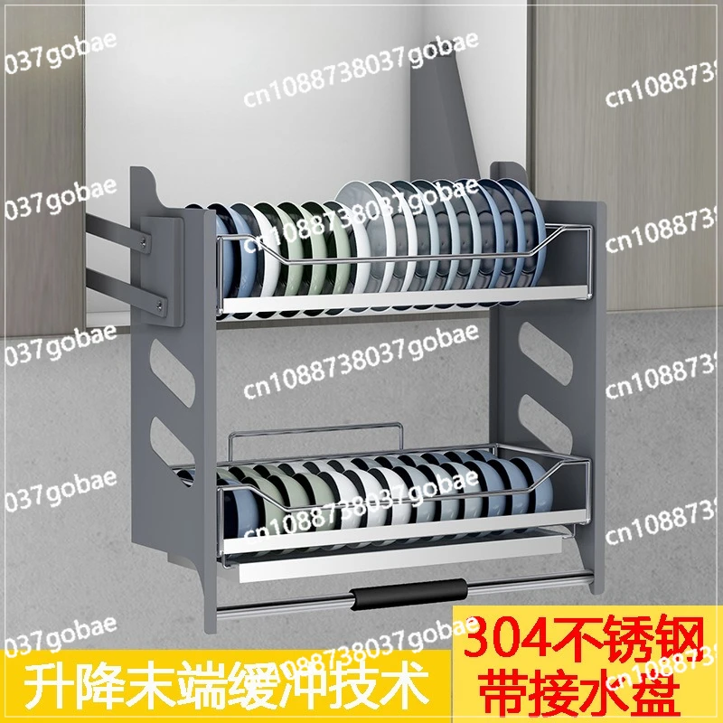 

Подвесной шкаф, подъемная корзина, чаша, корзина из нержавеющей стали, кухонный шкаф, полка для посуды, демпфирование, производитель, оптовая продажа