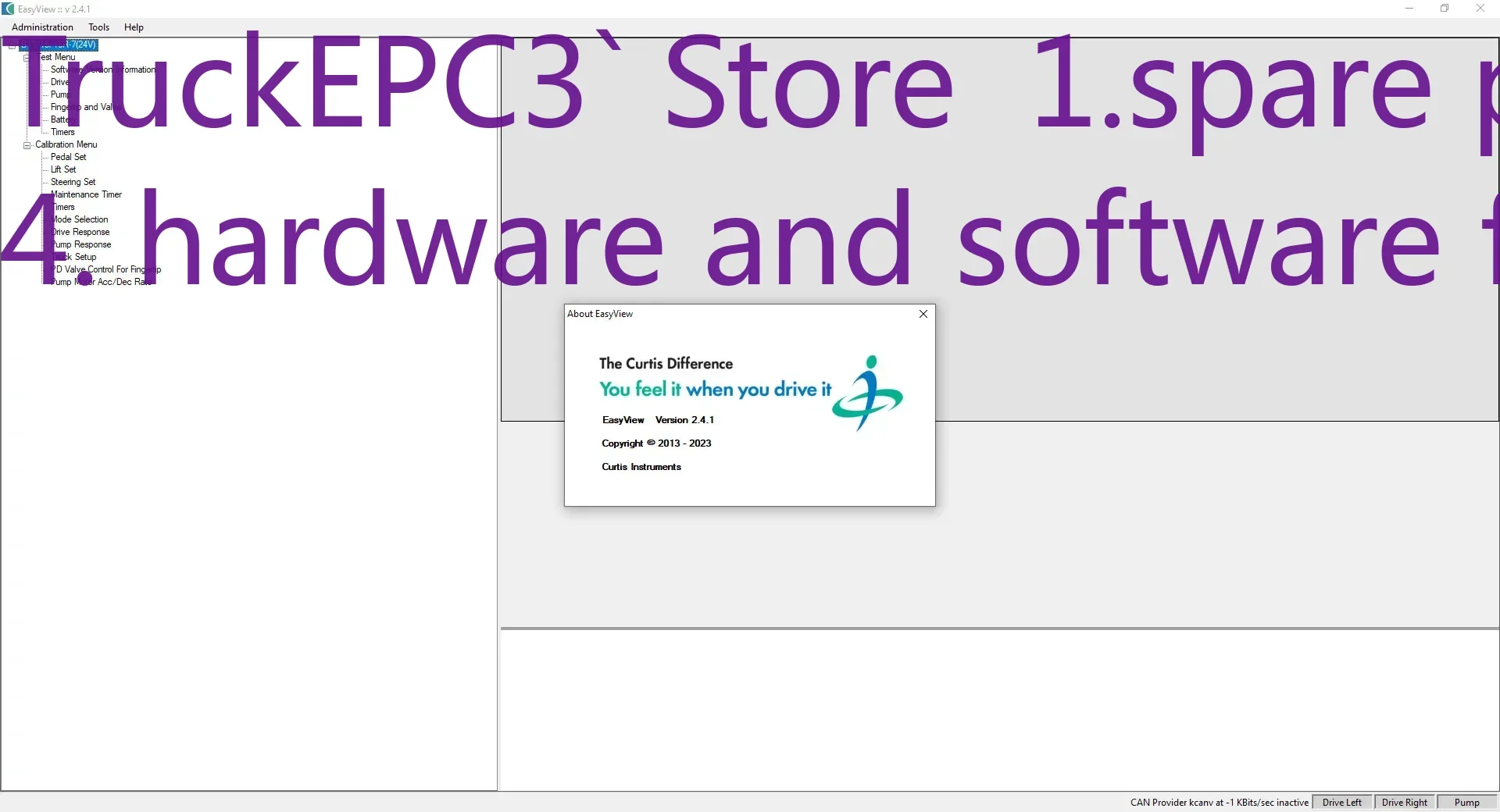 

Вилочный погрузчик TruckEPC3 Doosan EasyView v2.4.1