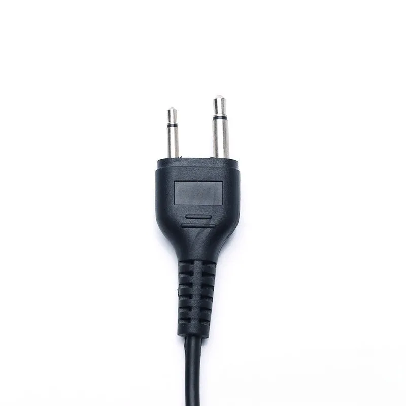 Auricolare con microfono PTT auricolare a 2 pin per ICOM IC-V8,IC-V85,IC-V82,IC-V80,IC-F3021,F3023,IC-T2A Walkie Talkie
