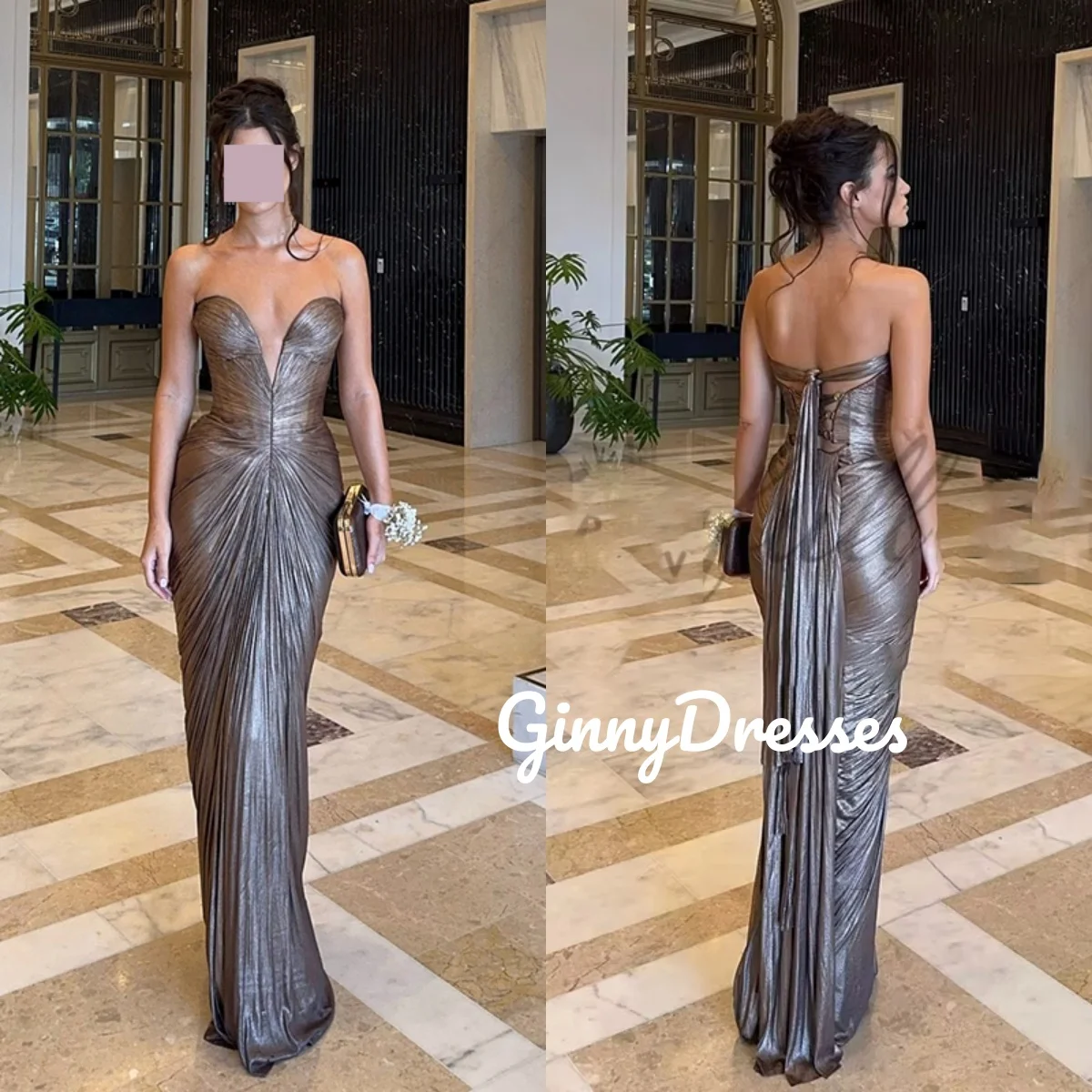 

Customize A-Line فستان حفلات الزفاف Sweetheart Floor-Length Wedding Party Dress Ruffle Zipper Up Sleeveless Birthday Dresses
