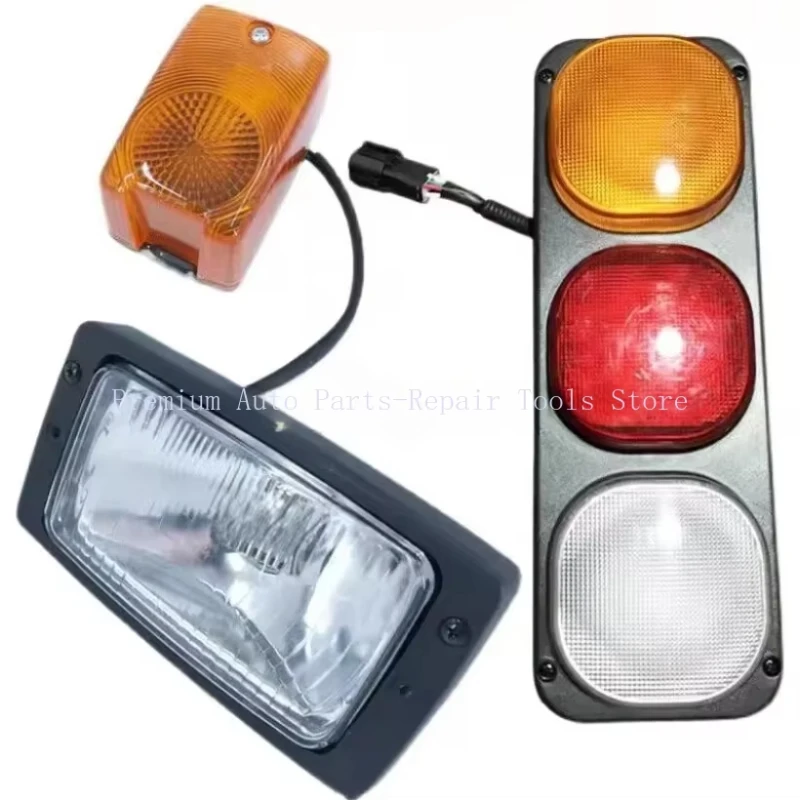 For Doosan Wheeled Excavator 150W-9C 210W-9C Headlight/turn Signal/ Tail Light Assembly
