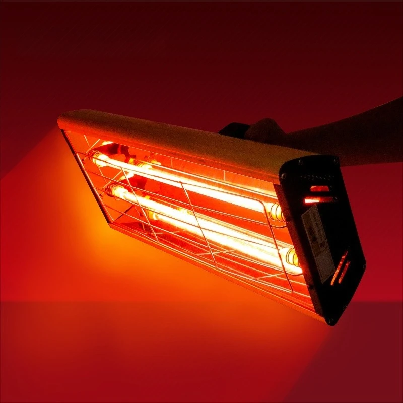 2000W Infrared Automotive Paint Curing Lamp Handheld Paint Dryer Heating Light For Car Body Repair Spray Booth Workshop Use