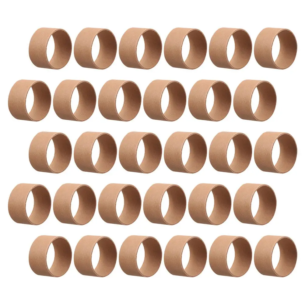 30Pcs Cardboard Tube Craft Supplies Smooth Surface Paper Cylinders for DIY Painting Drawing School Projects Home Decor Eco
