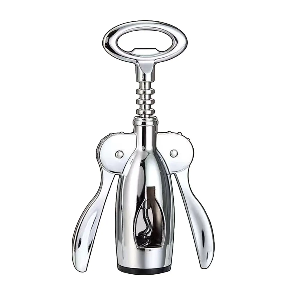 Stainless Steel Red Wine Bottle Opener – Elegant Compact Design for Gifting, Birthday, Graduation, Retirement