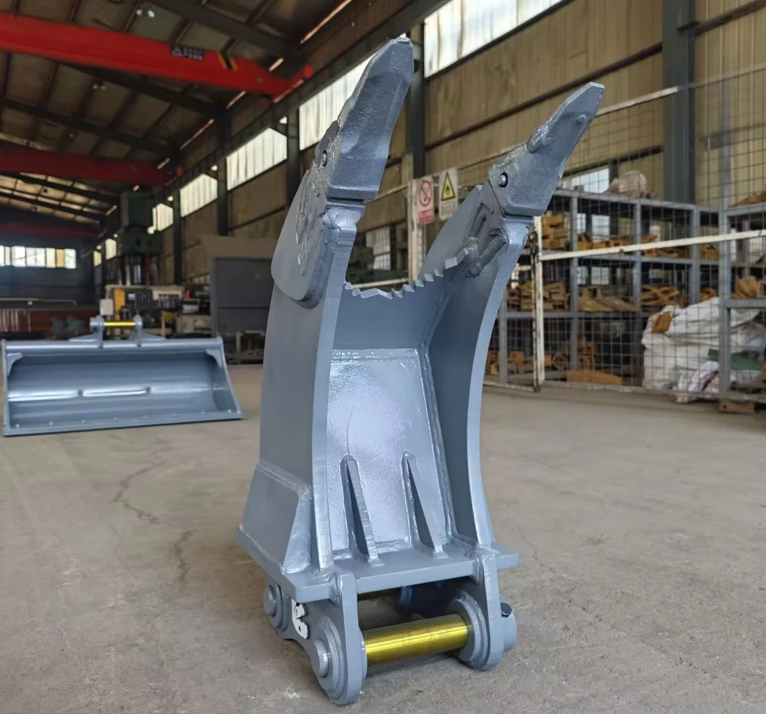 Excavator Tree Hook Root Ripper Compatible with  ECR48C High Strength Land Clearing Tool for Stump Removal and Ripping