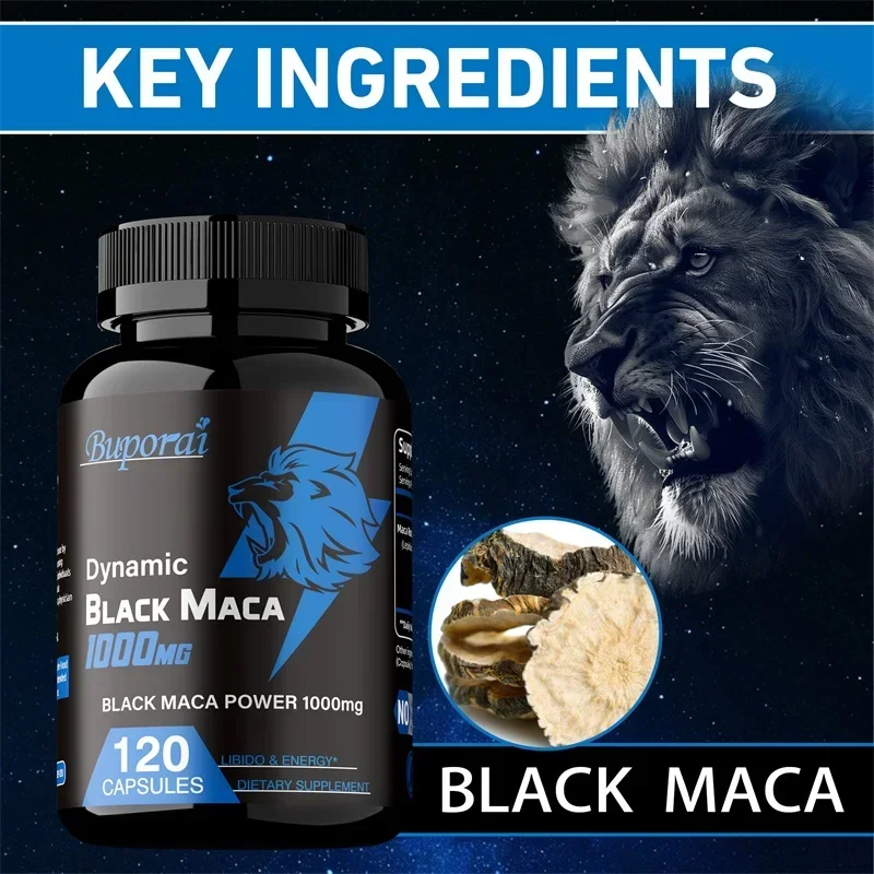 

Black Maca Supplements - Increase Size, Improve Endurance, Increase Muscle Mass, Relieve Fatigue Supplement