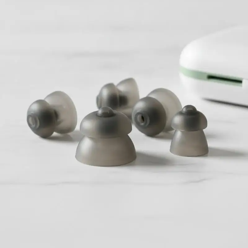 10pcs High-power, Double-flange (Umbrella-shaped) Earplugs Hearing Aid Domes 9mm 11mm 13mm Size In-ear