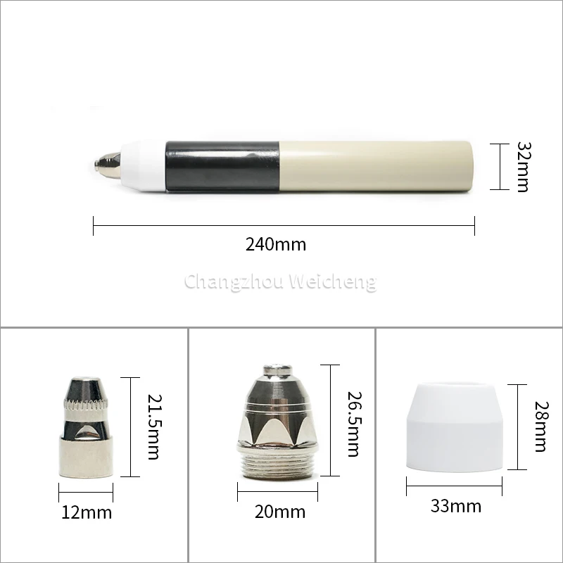 Corte CNC por plasma automático Air P80 para máquina cortadora