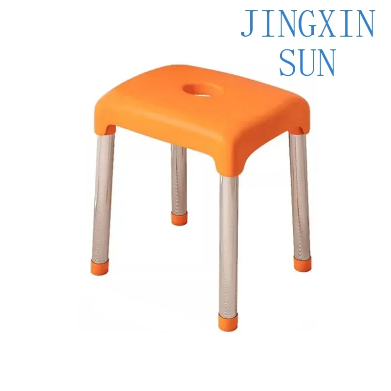 Leisure Modern Foot Stool Ultralight Waiting Fashion Relax Minimalist Stool Hallway Plastic Silla Plegable Furniture Living Room