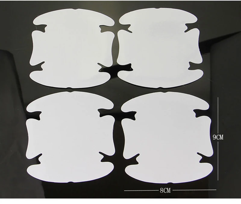 Car Handle Protection Film Sticker for Renault Megane 2 3 Duster Logan Clio Laguna 2 Toyota Camry Rav4 Reiz Honda fit jazz