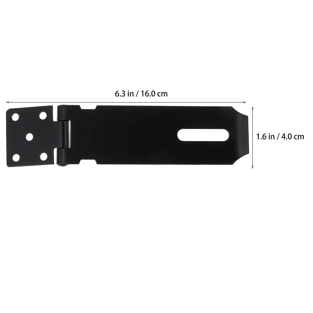 

2Pcs Door Lock Padlock Hasp Latch Safety Buckle AntiTheft Stainless Steel Durable Gate Window Cabinet Desk PetCage
