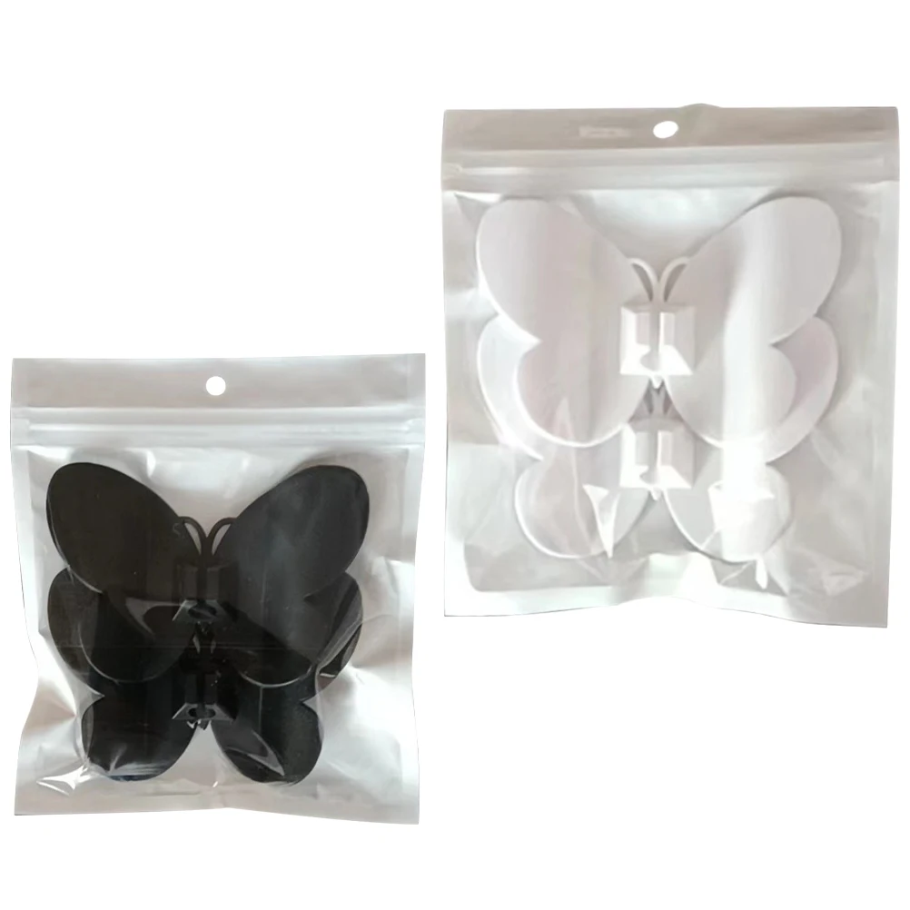 

4Pcs Black2White WireOrganizer SoftSilicone CordHolder KitchenApplianceCables HideWires Neatly Wall NoHole