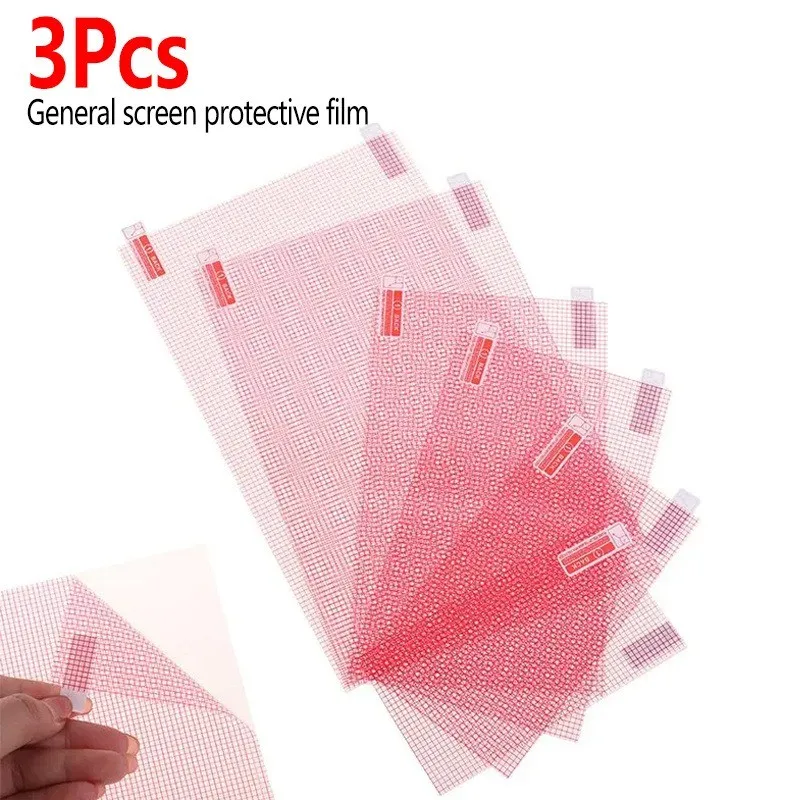 

HOBBIT 3Pcs General Screen Protector for 5-10 Inch Smart Phone/Tablet/GPS - HD Clear Anti-Scratch Universal Protective Film