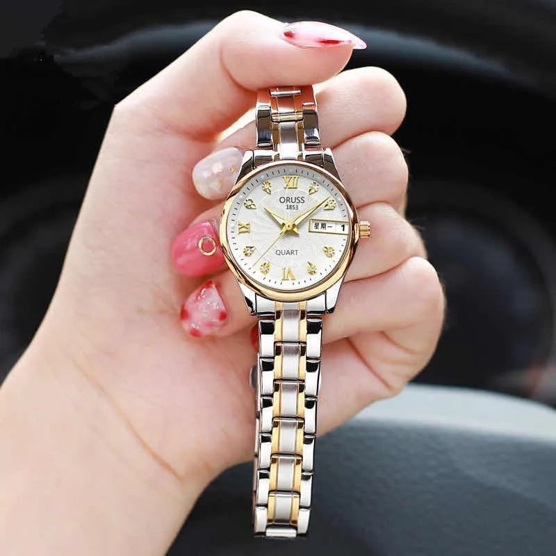 Women's Quartz Watch Elegant Female Waterproof Wristwatch Fashion Ladies Casual Dress Watch For Daily Wear Office Dating Outdoor