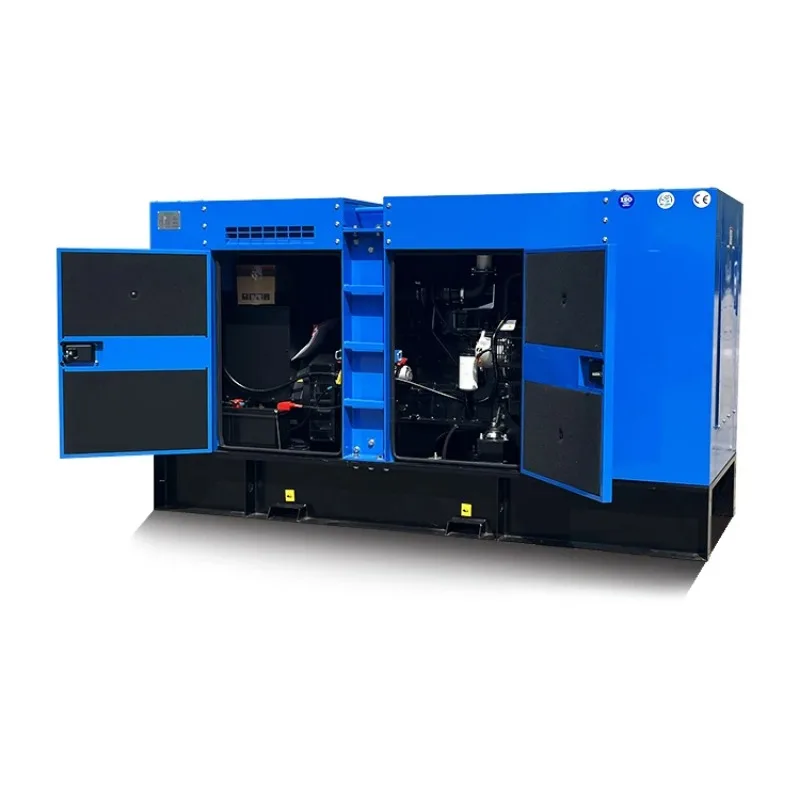 High Efficiency Die sel Silent Generator Die sel 60KW 80KW 80KVA 100KVA Die sel Generator