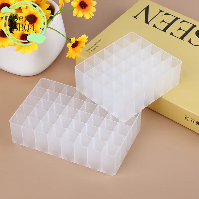 (BBQ4)30/40 Slots Marker Pen Storage Holder Brush Pencil Rack Table Stand Organizer Multifunction Tool