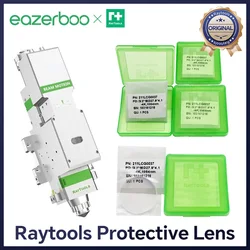 Original Raytools Lens 27.9x4.1 4kw Laser Protective Windows 37x7 12kw 30x5 6kw Fiber Laser Lense Raytools 211LCG0037 211LCG0078