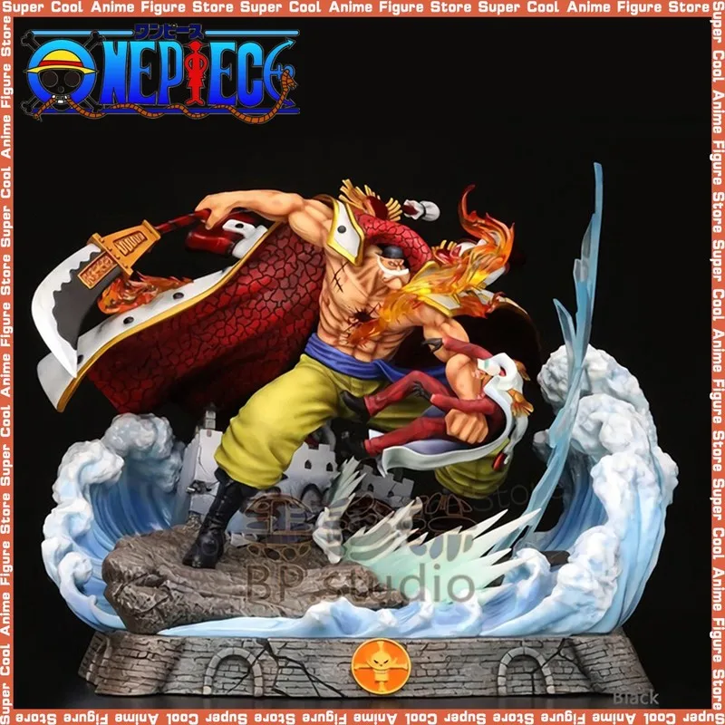 Anime One Piece Giant Action Figure Edward Newgate VS Gol D Roger Duel Collectiblen Model Statue Toys For Children Birthday Gift