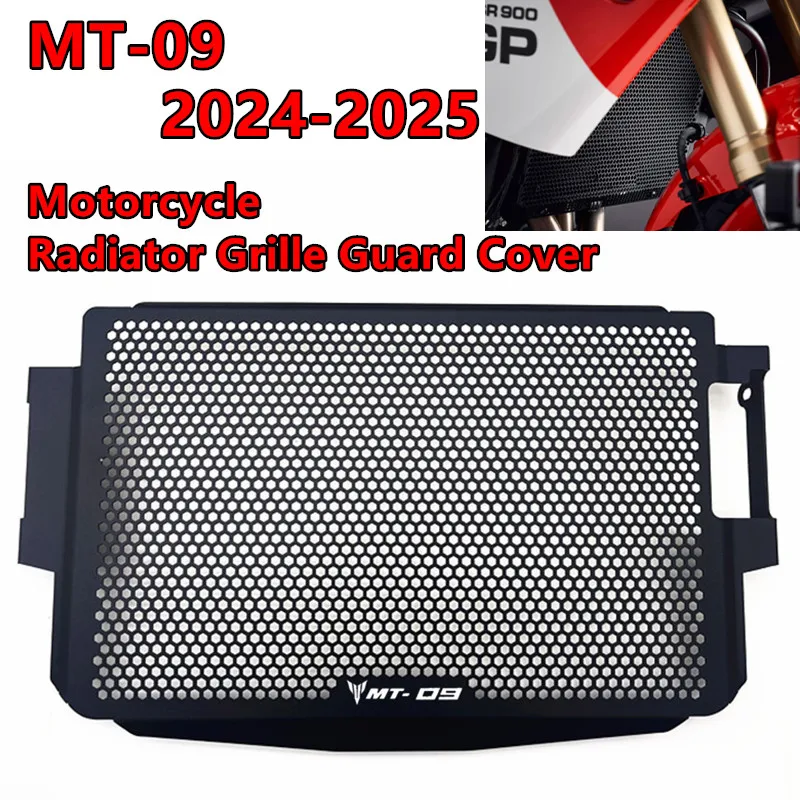 

Fit MT09 Accessories Motorcycle Radiator Grille Guard Cover Water Tank Grille Guard Protection For MT09 MT-09 SP 2024 2025