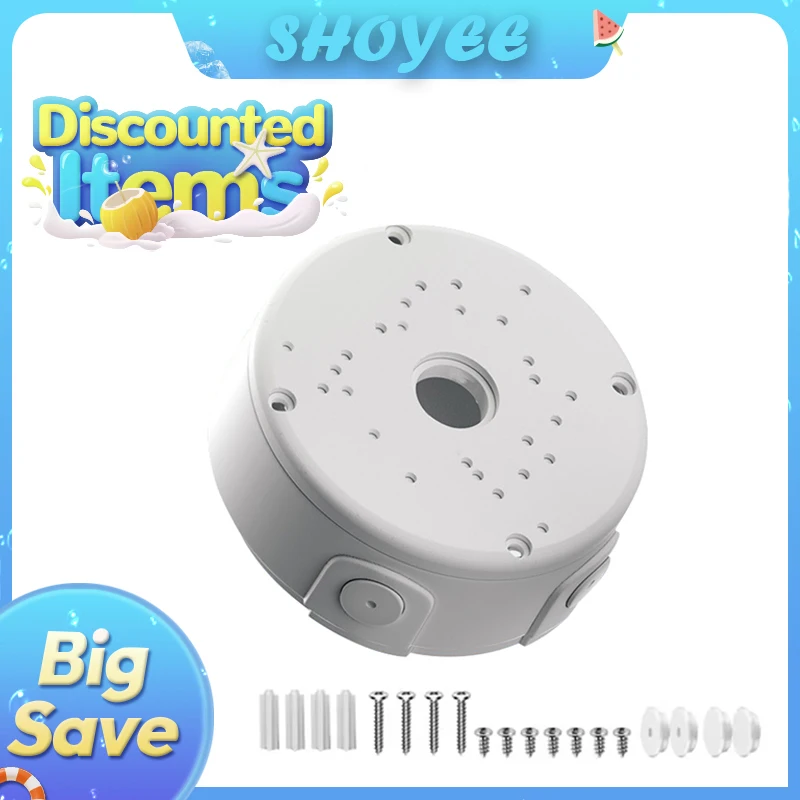 Camera Junction Box Cable Deep Base For Dome/IP Camera Waterproof Mount Bracket Plastic Base Surveillance Dome Brackets