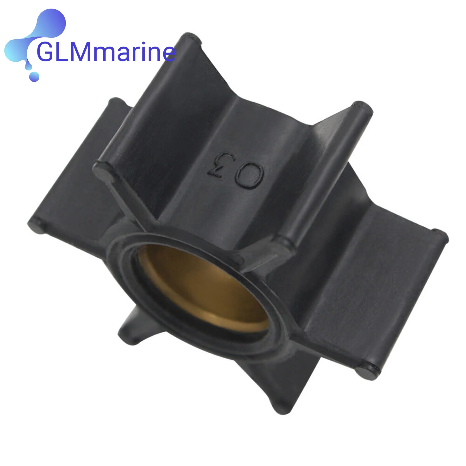 47-89981 Water Pump Impeller 47-39074 For Mercury Mariner 4HP 4.5HP 6HP 7.5HP 9.8HP 10HP 2 Stroke Outboard Motor 47-65957