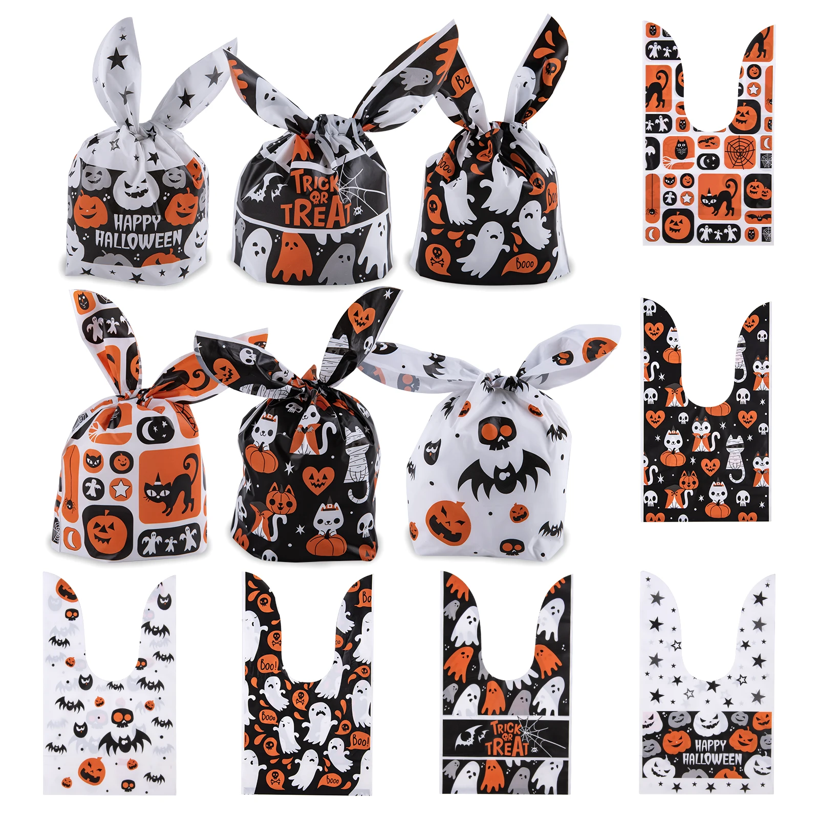 Cosplay Bat Prop - 100 Sacolas de Presente de Halloween