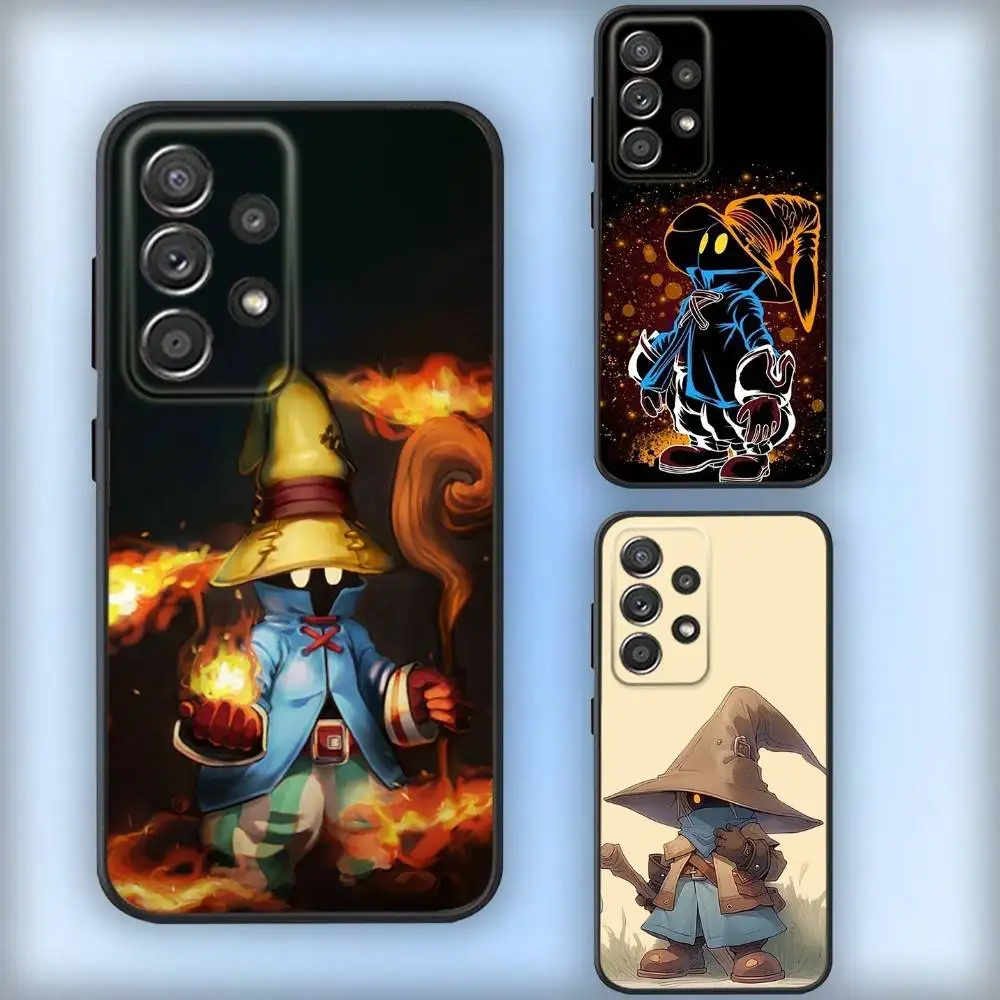 

F-Finals Game F-Fantasy V-Vivi Phone Case For Samsung S25,S24,S21,S22,S23,S30,Ultra,S20,Plus,Fe,Lite,Note,10,9,5G Black Cover