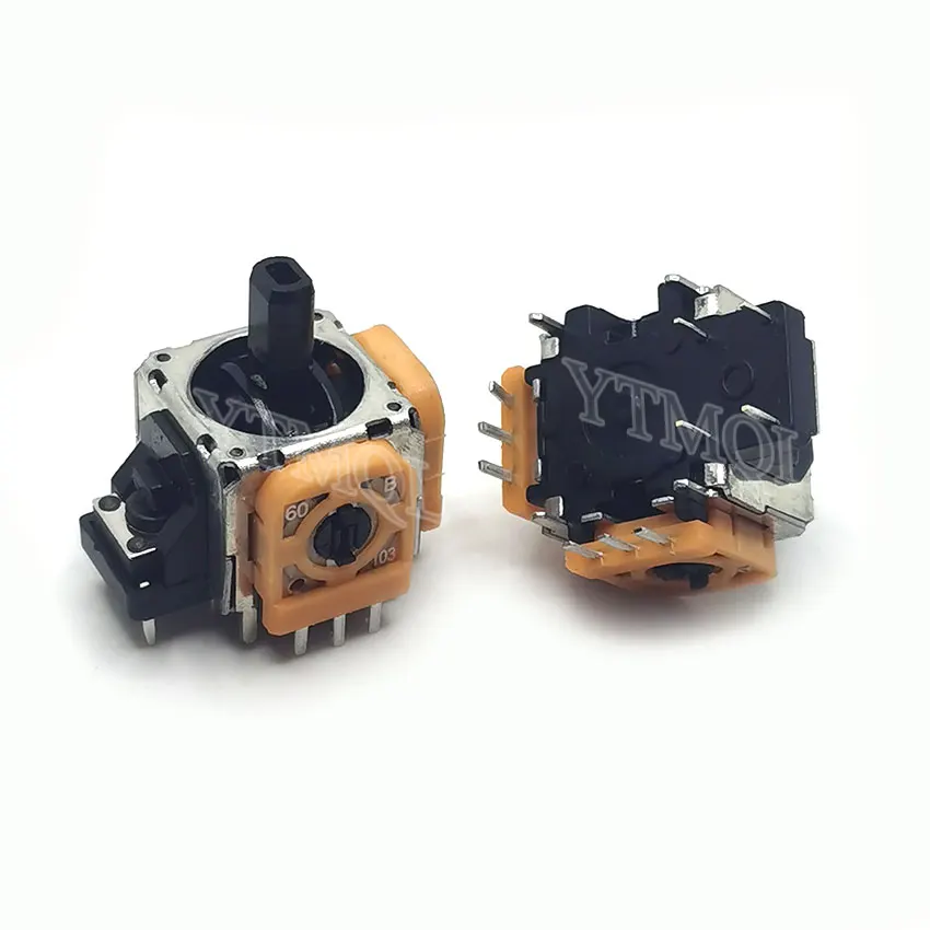 Imagem -03 - Joystick Axis Sensor Analógico para Playstation Dualshock Thumbsticks para Ps3 Ps4 Conector Ps5 Controlador 50 3pin 3d