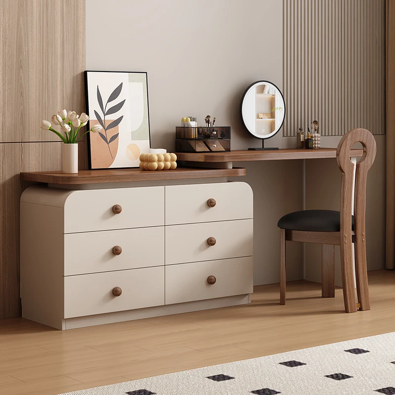 

Nordic Style Dressing Table Mirror Makeup Comfortable Drawers Dressing Table Storage Cabinet Meuble De Chambre Rome Furniture