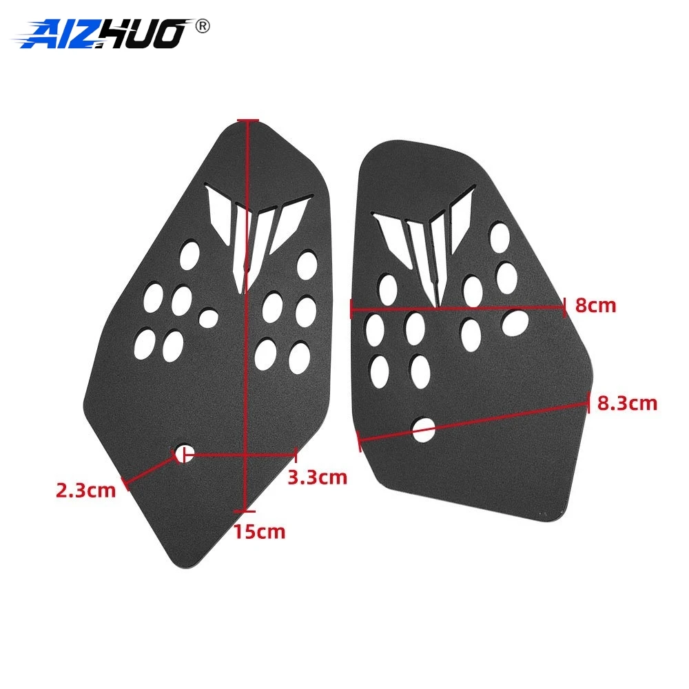 For YAMAHA MT07 MT-07 FZ07 XSR 700 2014-2024 2025 2026 Motorcycle Accessories Pedal Guard Rear Pedal Guard Heel Plate Decorative