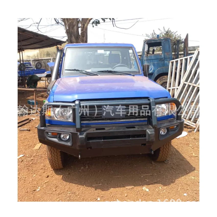4X4 프론트 펌프 바 스틸 프론트 가드 펌프 바 LC76 LC79 오프로드 외장 개조 액세서리에 적합