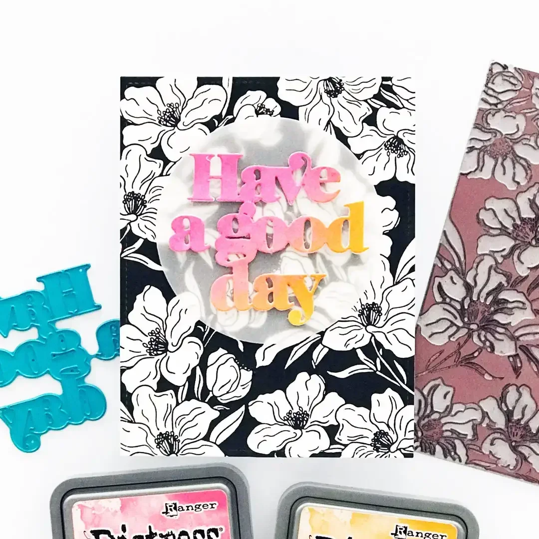 

New Floral Abstract Background Press Plates Stencil DIY Decorating Scrapbook Paper Card Album Embossing Craft 2025 Arrivals