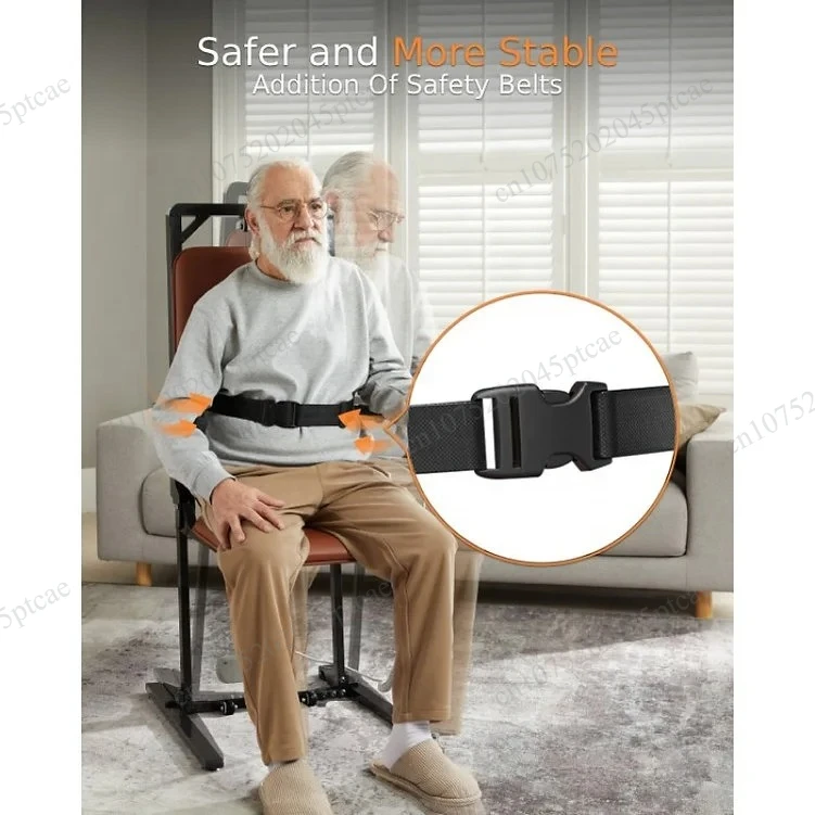 Device Rehabilitation and Patient Transfer Support Motorized Indoor Recliner Lift Chair With PU Cushion Elderly Fall Recovery